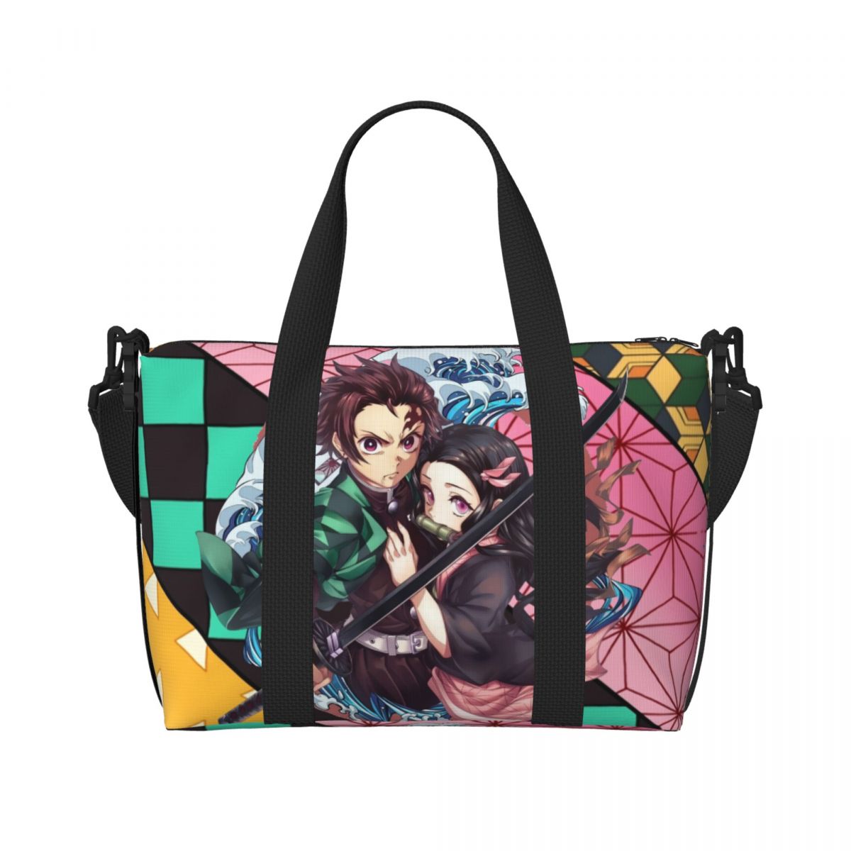 Home Gym Packages - Borsa tote da spiaggia personalizzata Demon