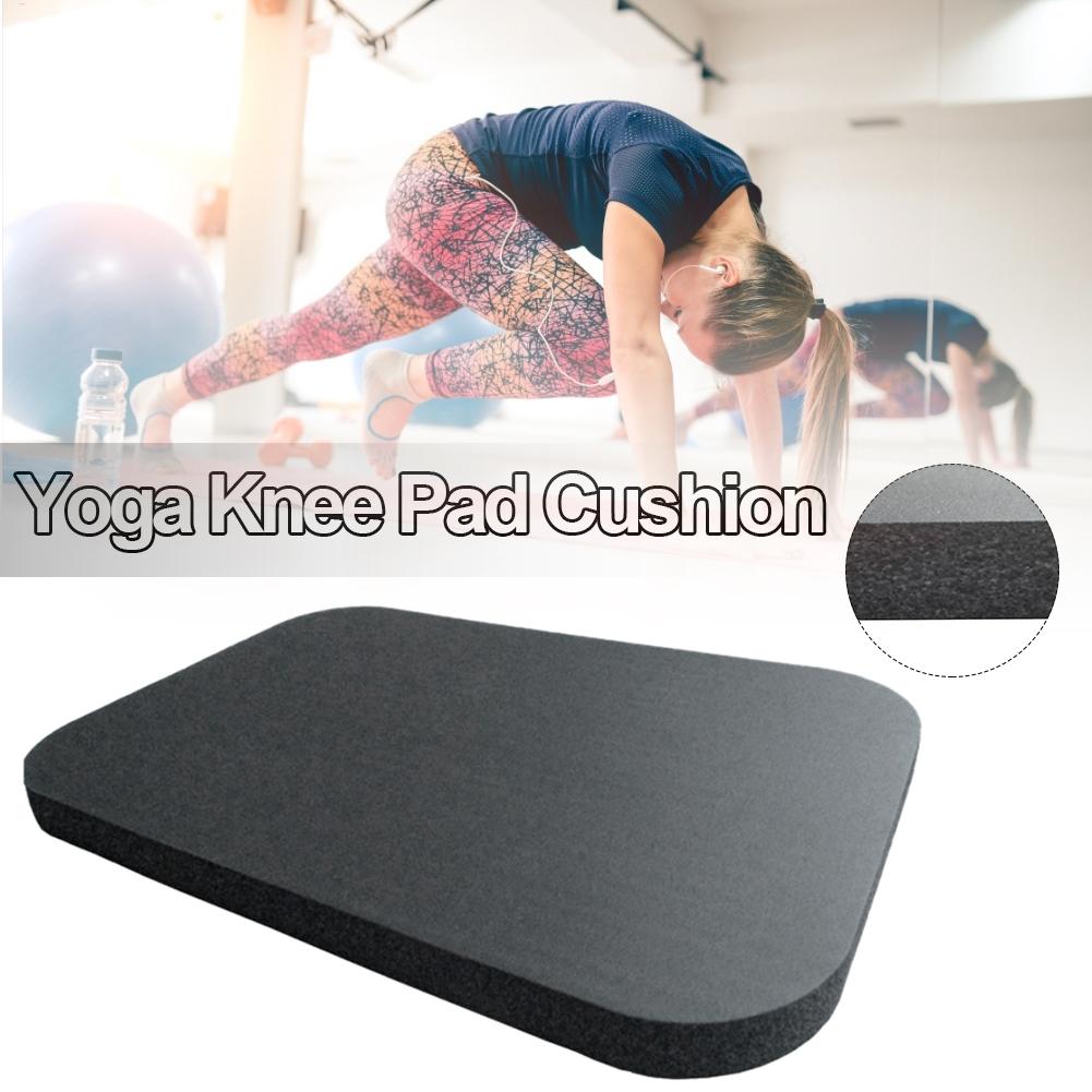 Gymnastics Mat Thick - Cuscinetto per ginocchia da yoga nero