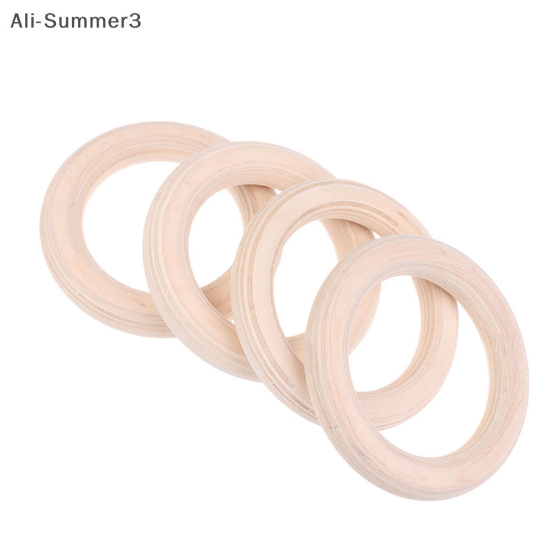 Gymnastic Rings Wooden - 2 Pz/paia Anello di Legno Portatile