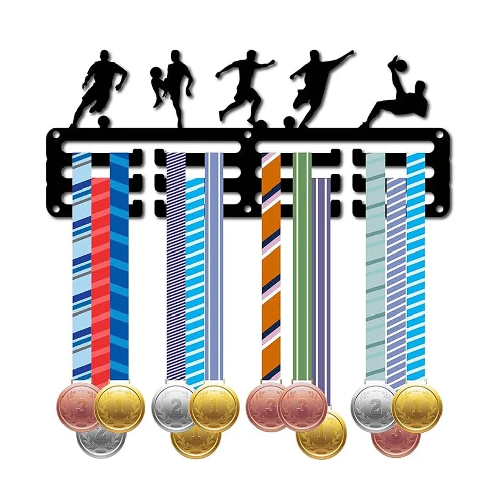 Home Gym On Wall - Espositore da parete per medaglie in