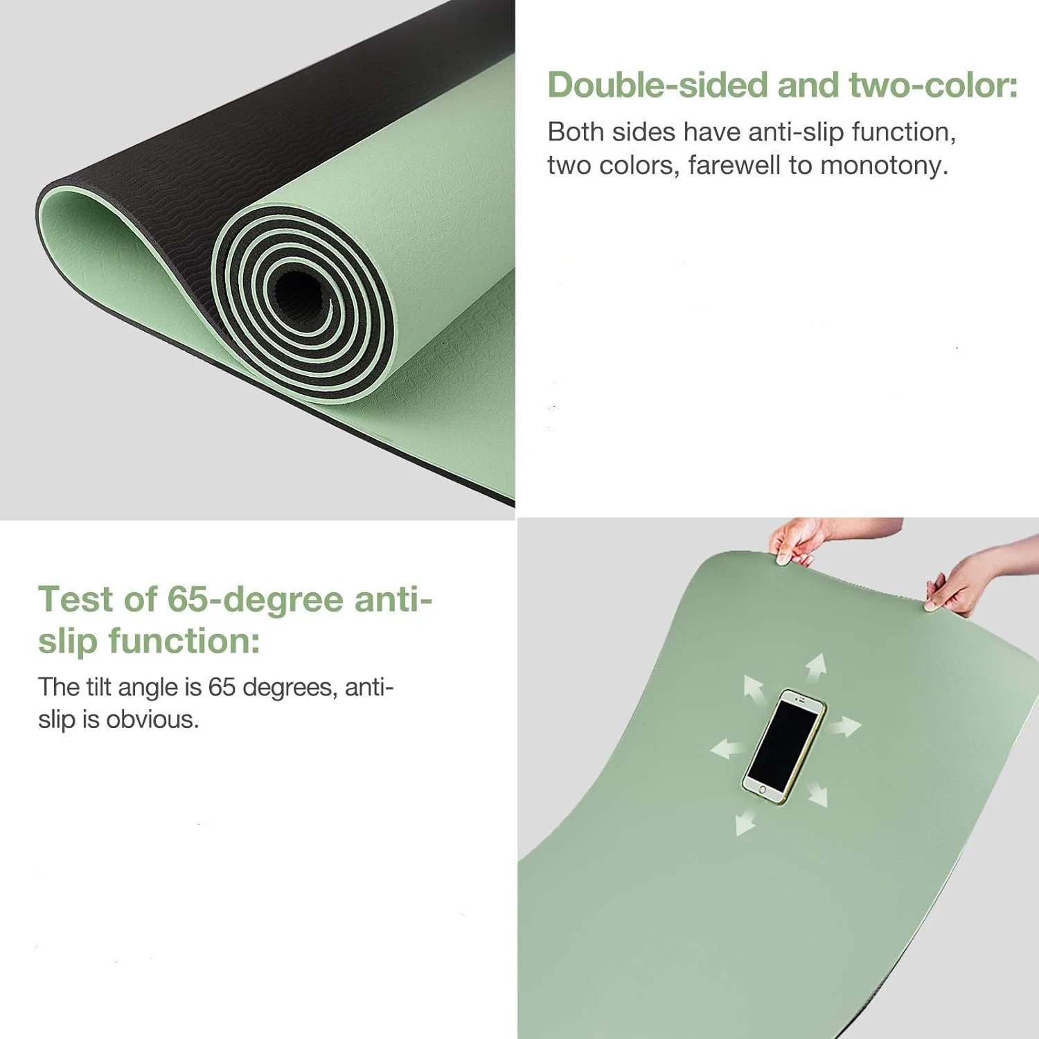 Il tappetino yoga in TPE è eco - Gymnastics Mat Thick recensione e prezzo
