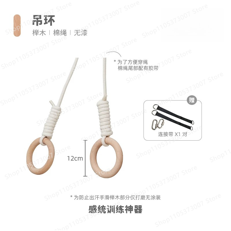 Anelli per appendere al letto, - Gymnastic Rings Wooden recensione e prezzo