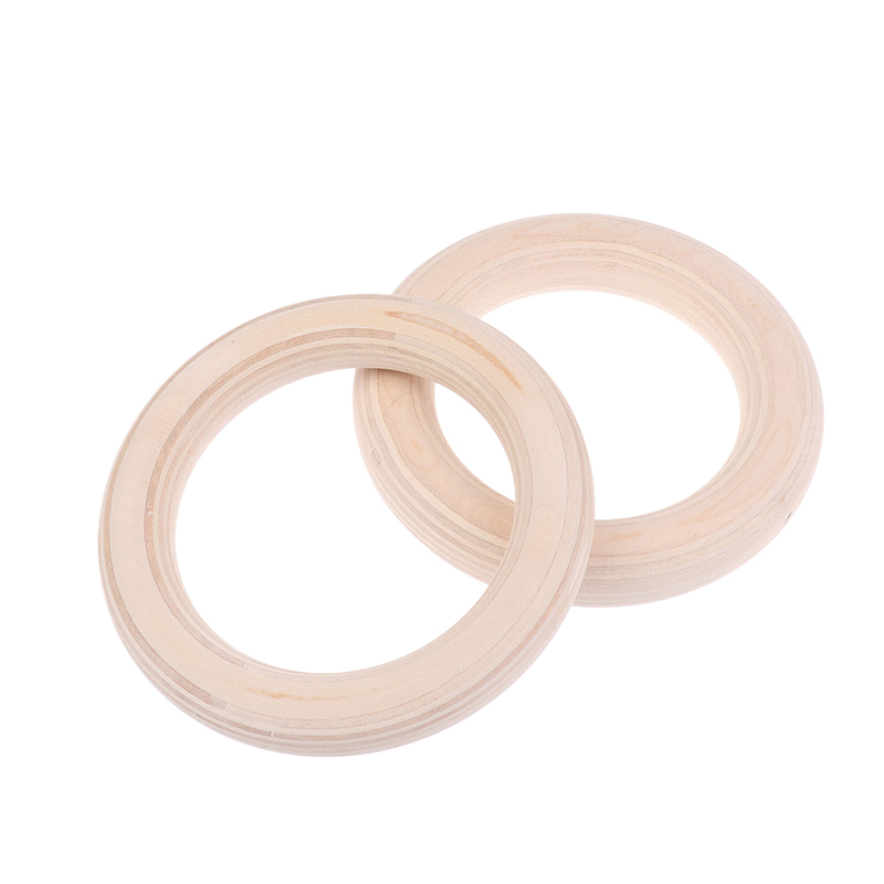 2 Pz/paia Portatile Crossfit A - Gymnastic Rings Wooden recensione e prezzo