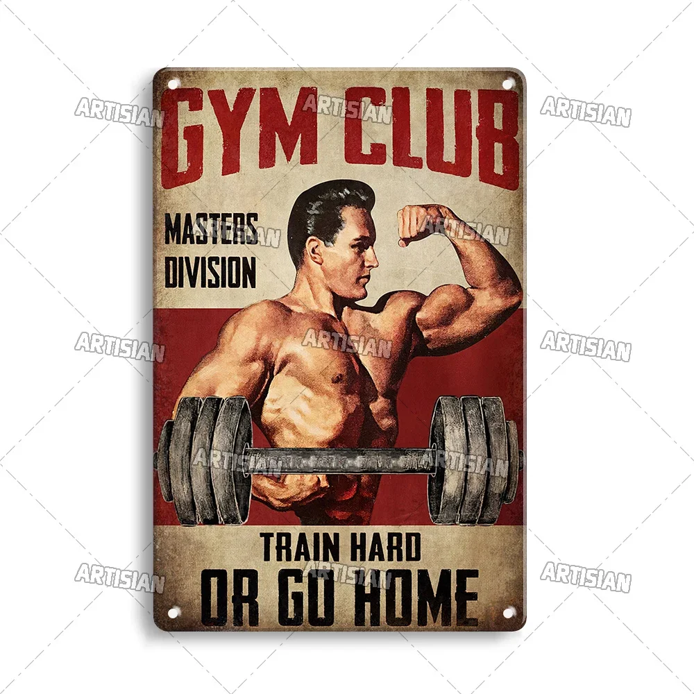 Targa Decorativa Vintage in Me - Home Gym On Wall recensione e prezzo