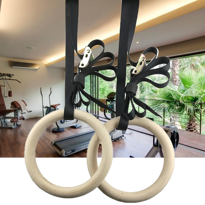 Anelli da ginnastica fitness c - Gymnastic Rings Wooden recensione e prezzo