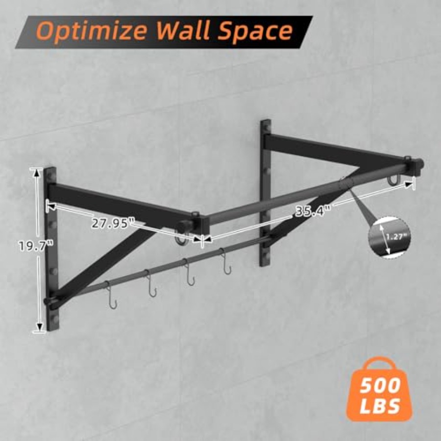 Barra per trazioni a parete pe - Home Gym Upper Body Workout recensione e prezzo