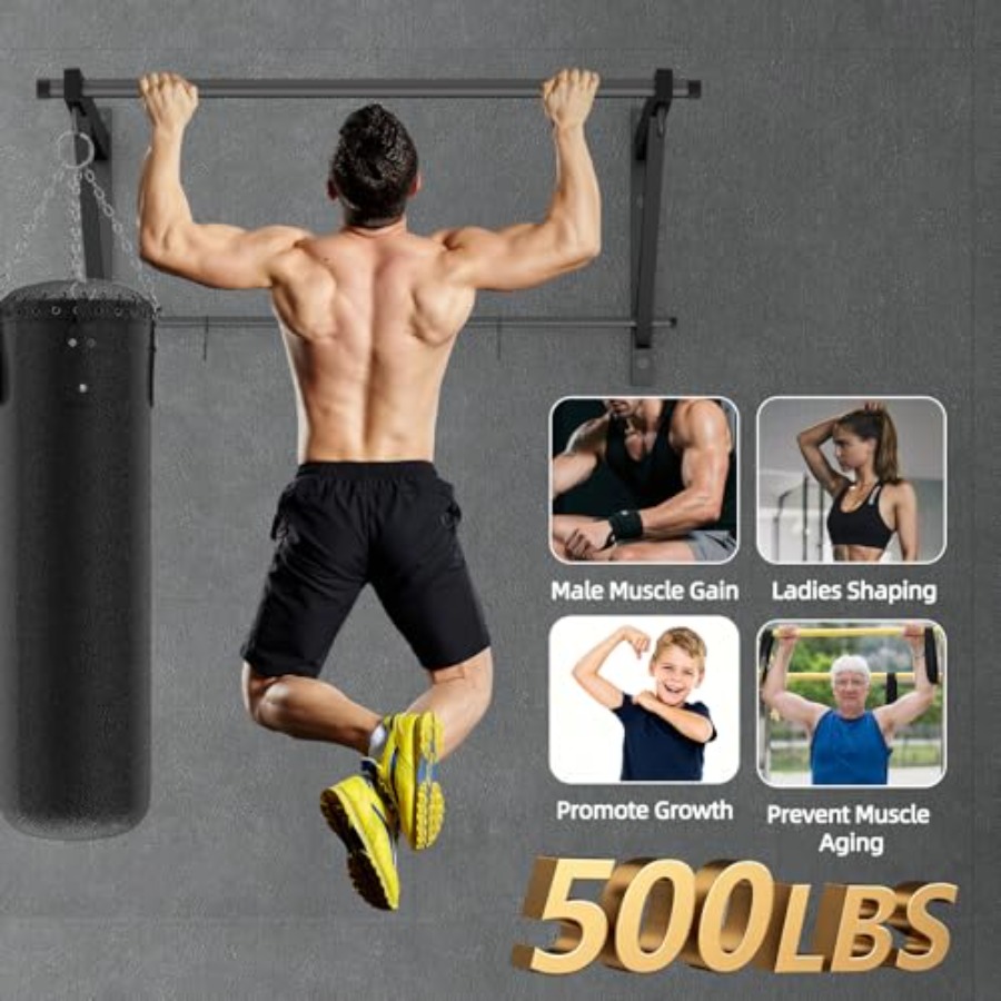 Barra per trazioni a parete pe - Home Gym Upper Body Workout recensione e prezzo