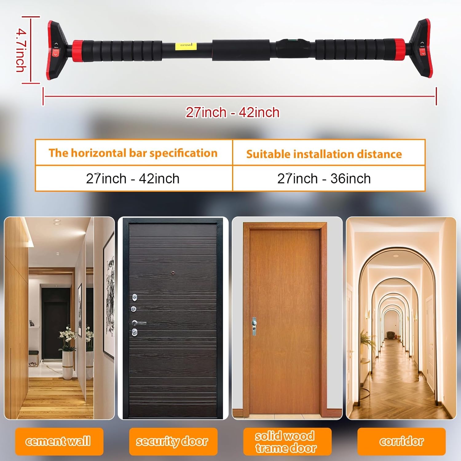 Barra per trazioni, barra per  - Home Gym Upper Body Workout recensione e prezzo