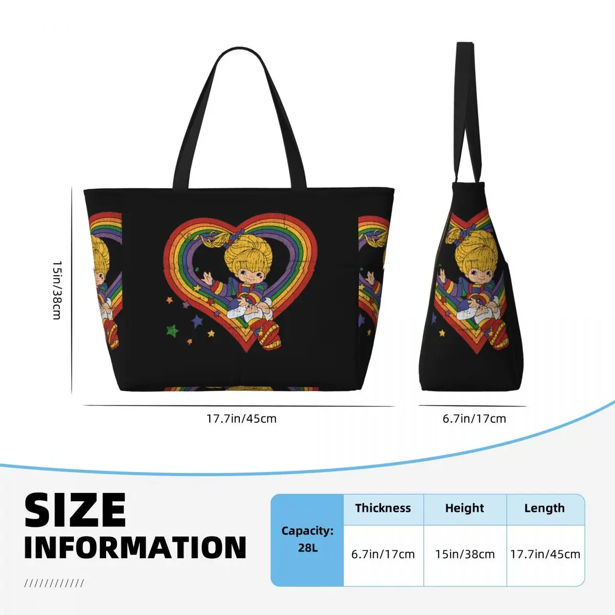 Borsa tote da spiaggia Rainbow - Home Gym Packages recensione e prezzo