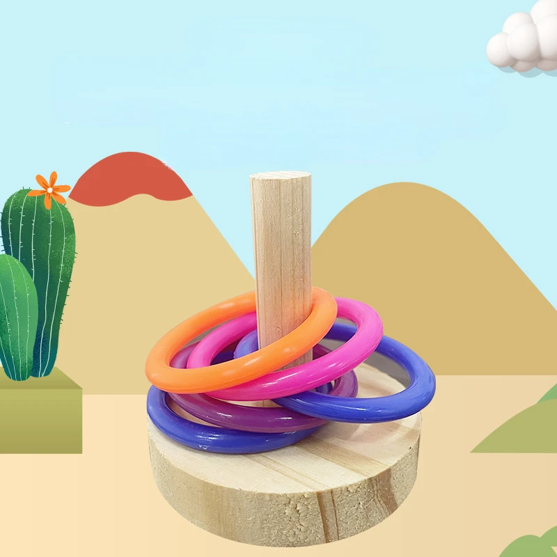Giocattolo interattivo in legn - Gymnastic Rings Wooden recensione e prezzo