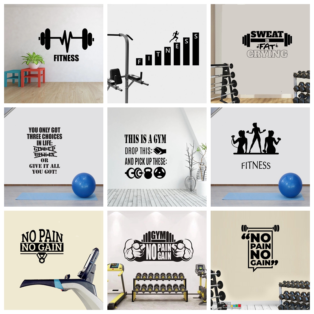 1 pc vendita calda palestra cu - Home Gym On Wall recensione e prezzo