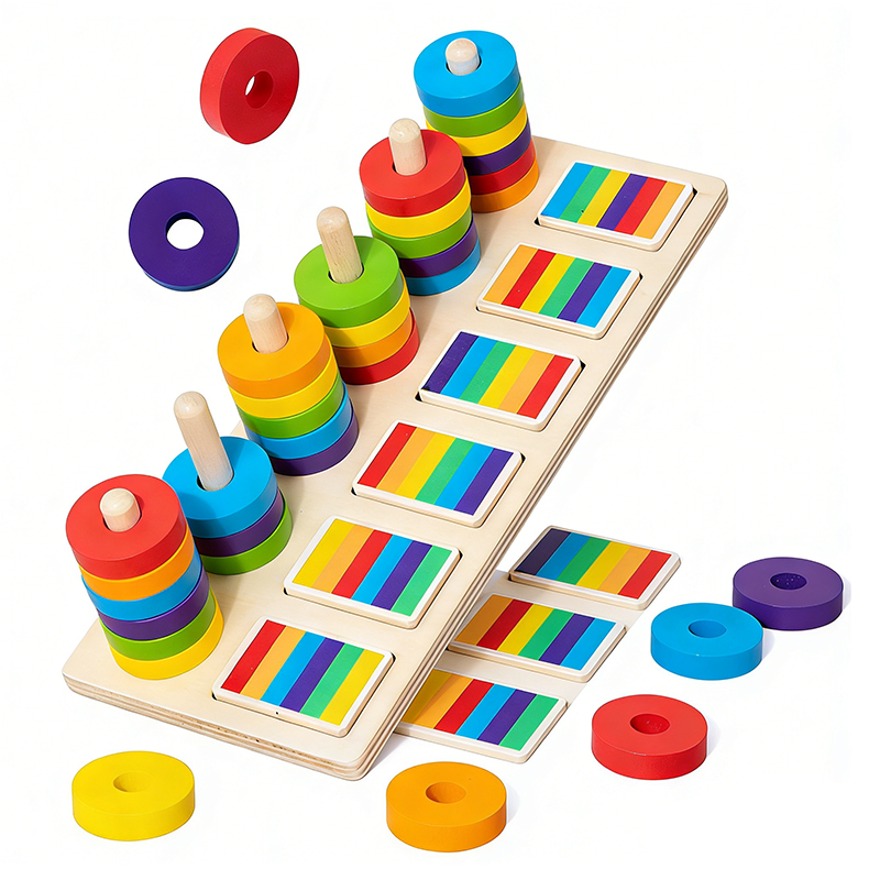 Gioco Montessori per l'allenam - Gymnastic Rings Wooden recensione e prezzo