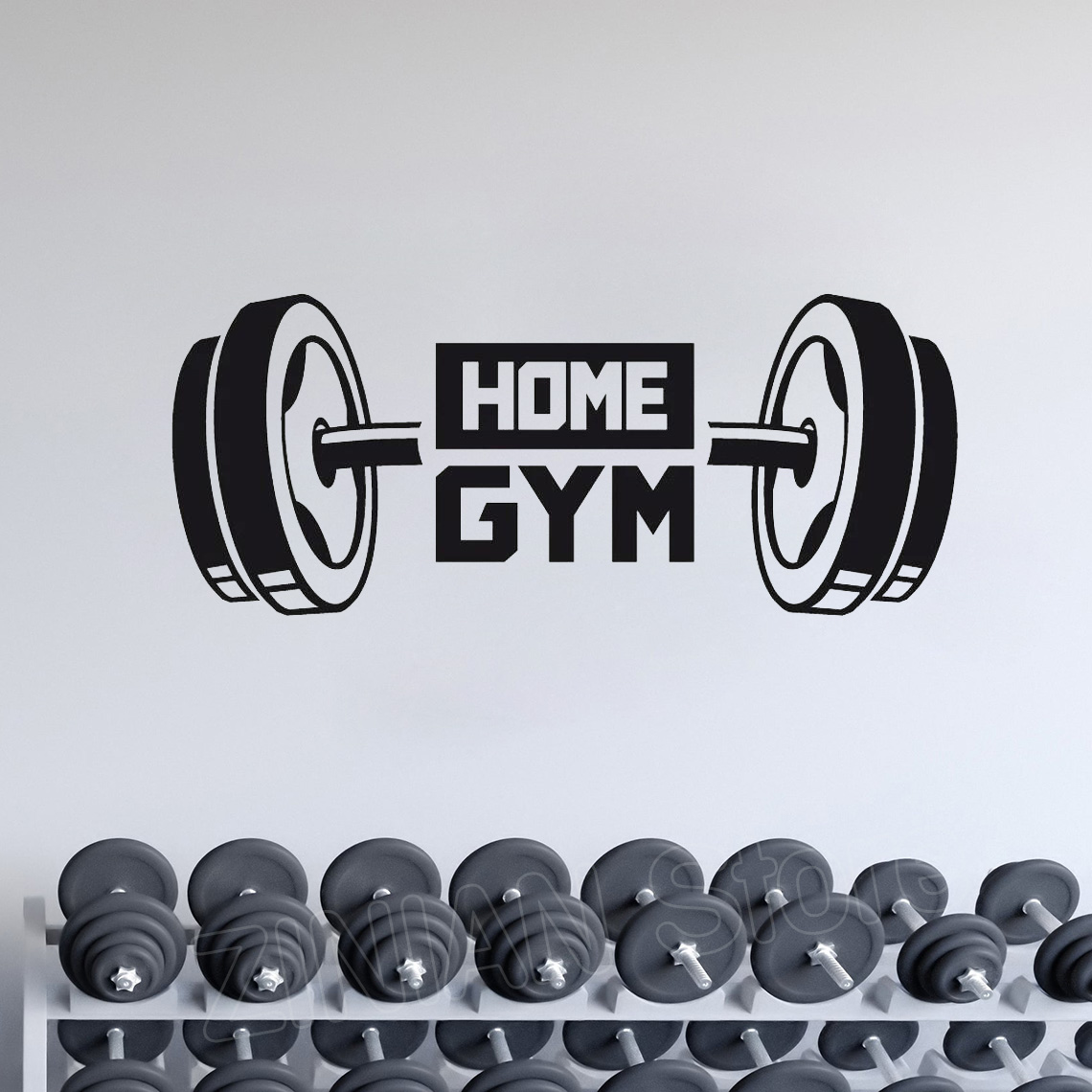 Fitness Home Gym Decor Adesivo - Home Gym On Wall recensione e prezzo